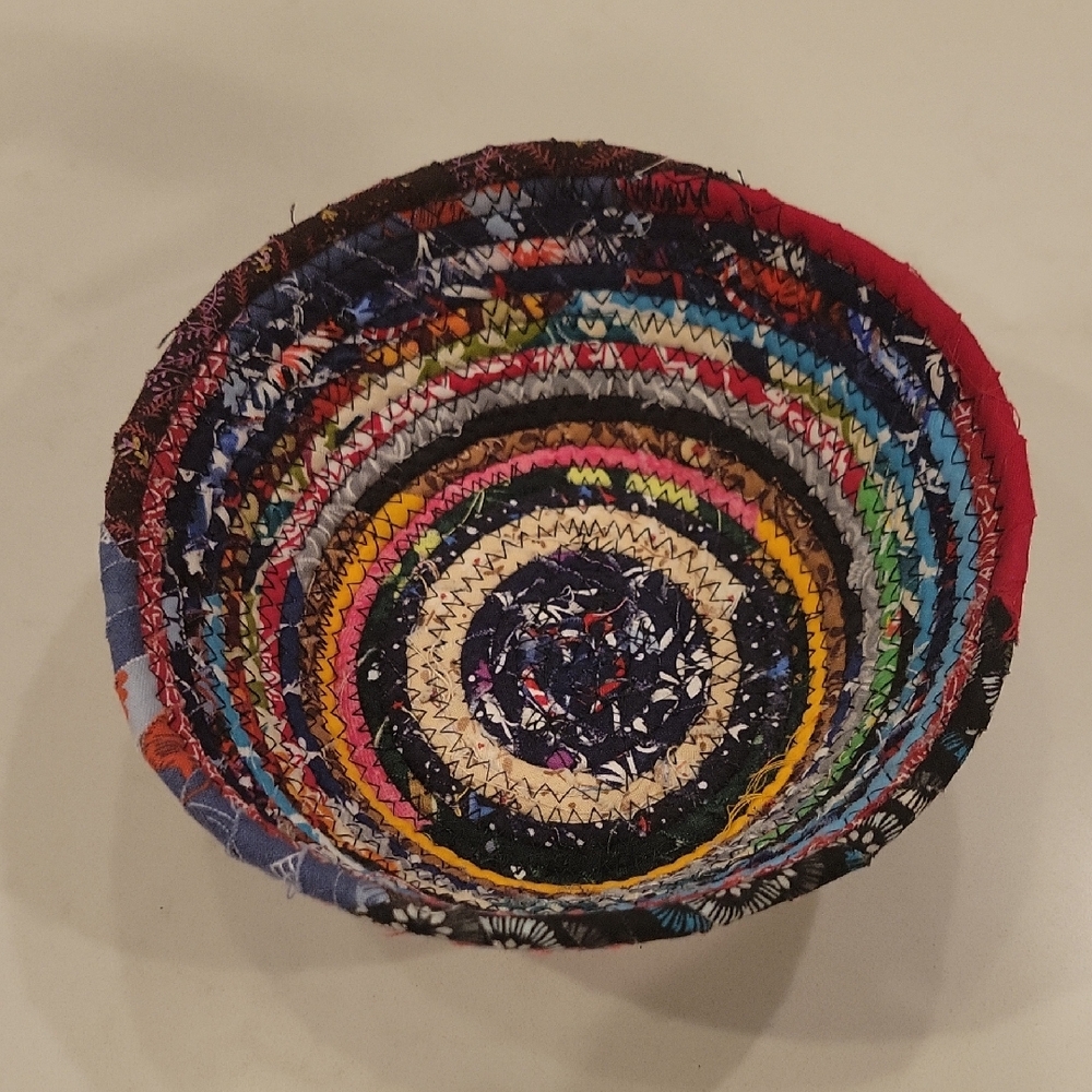 Handmade Rag Rug Bowl